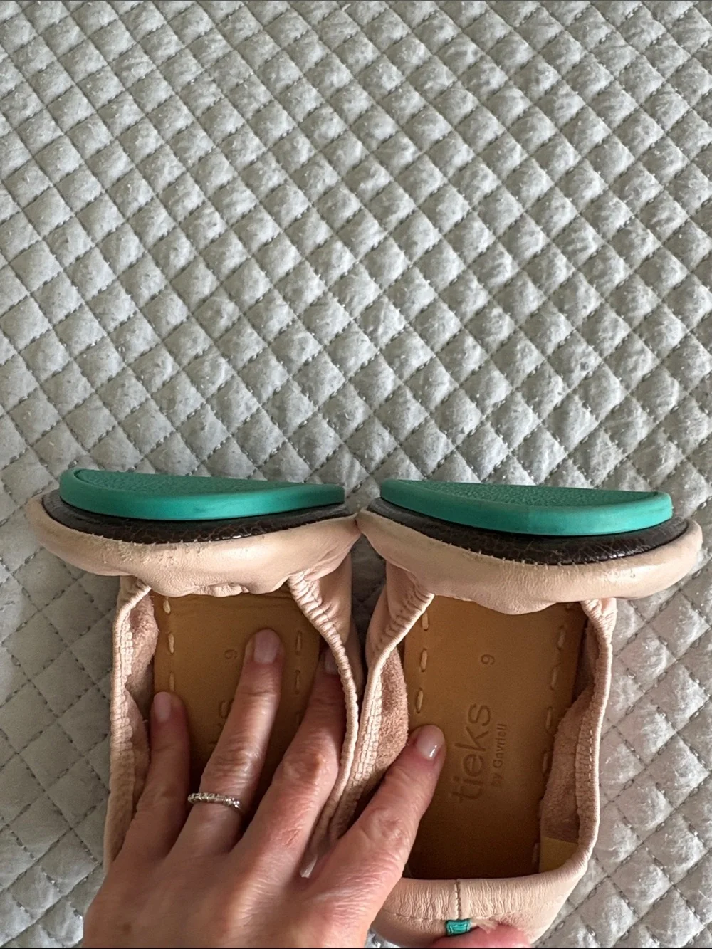 Tieks Ballerina Pink Ballet Flats - Size 9